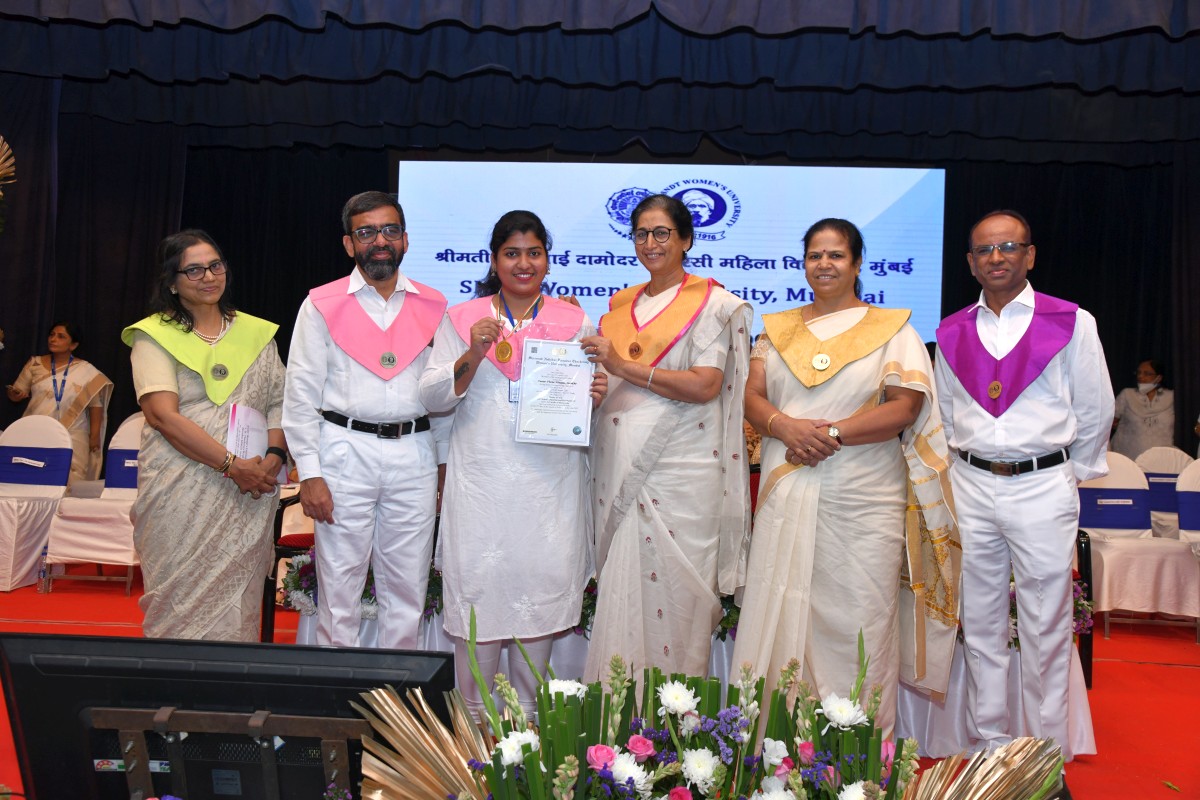 71st Annual Convocation 2022, SNDTWU