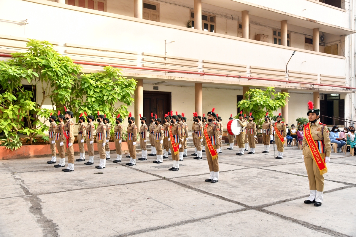 Republic day ceremony Churchgate Campus, SNDTWU