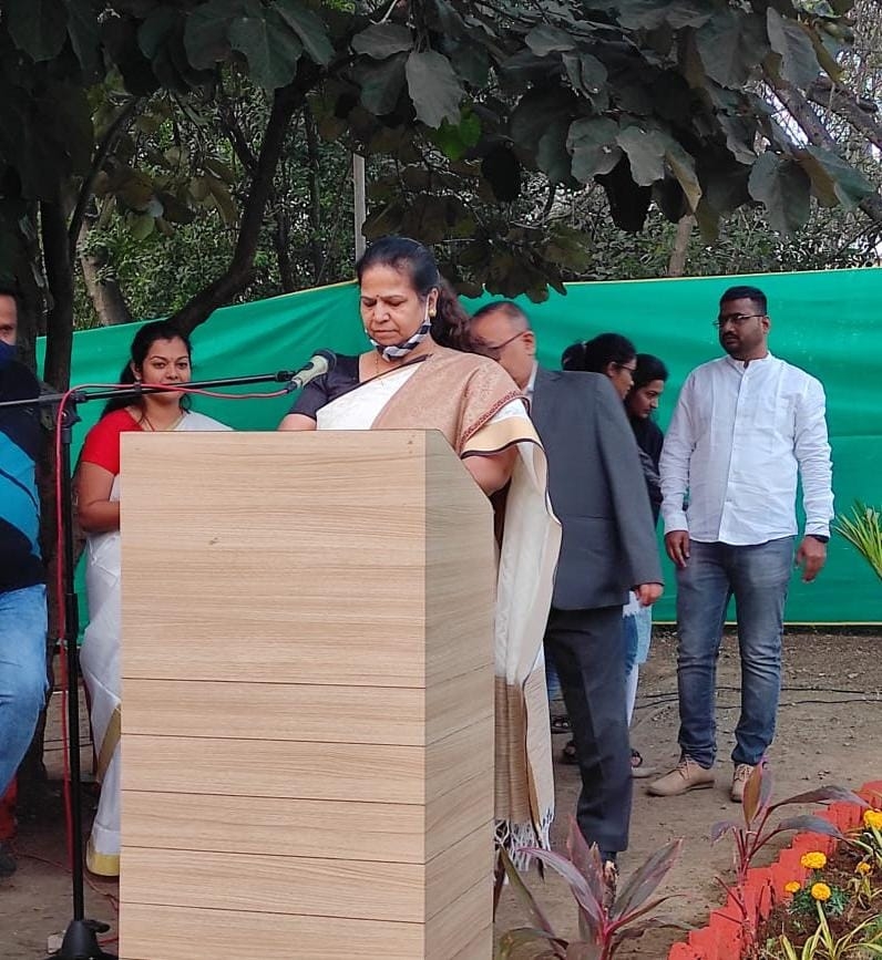 Republic day ceremony Pune Campus, SNDTWU