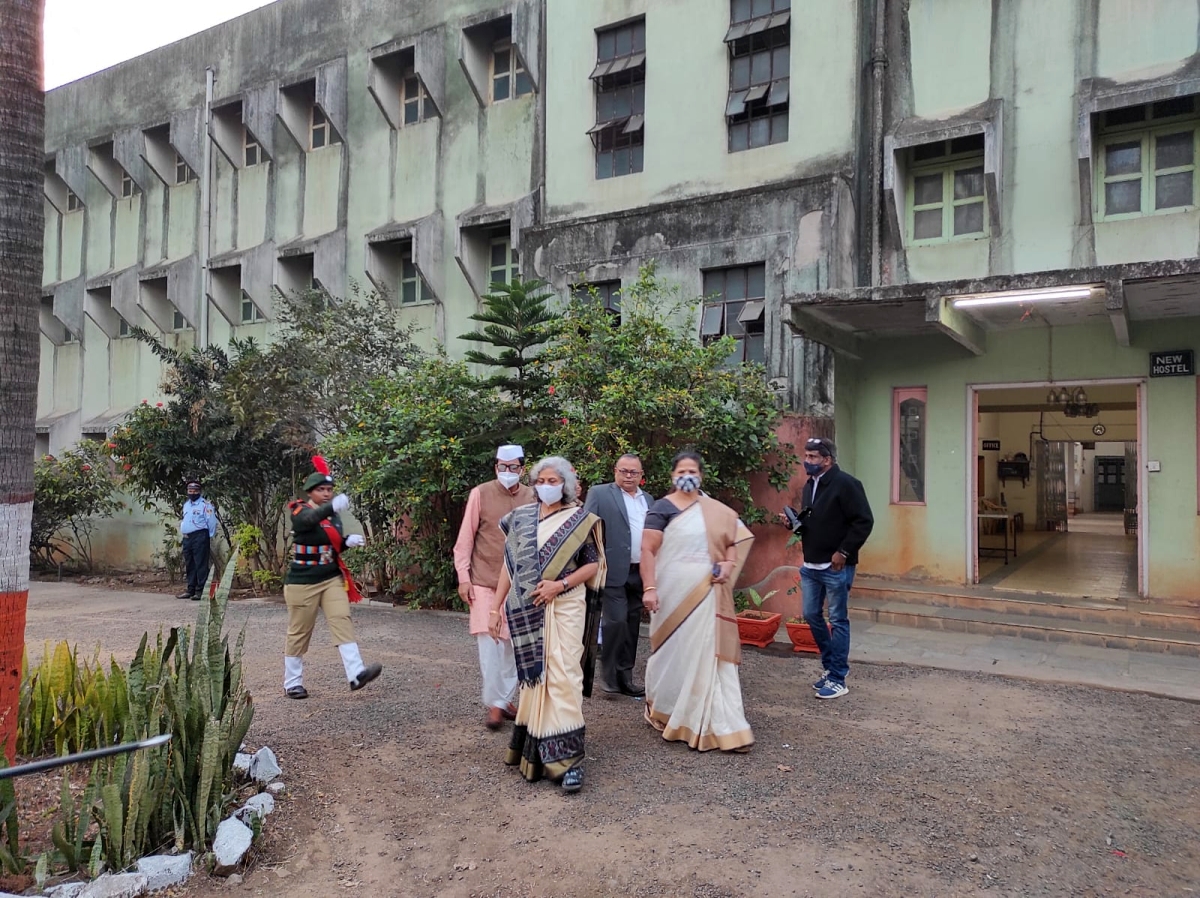 Republic day ceremony Pune Campus, SNDTWU