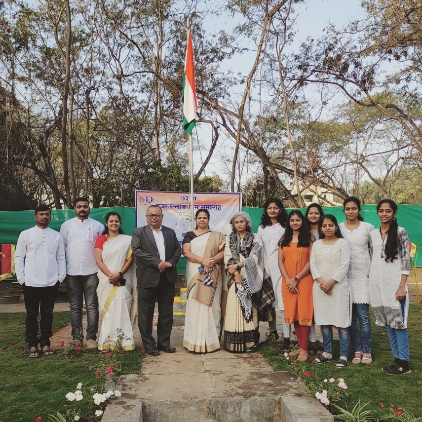 Republic day ceremony Pune Campus, SNDTWU