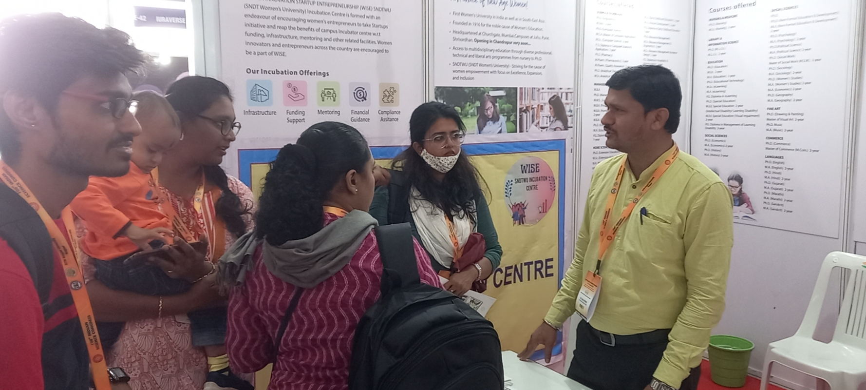 SNDTWU participation in 108th Indian Science Congress