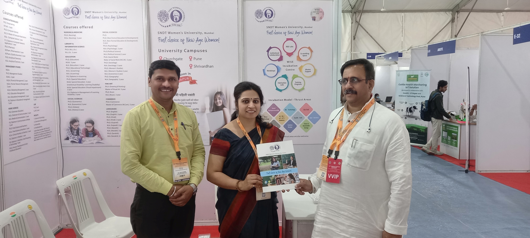 SNDTWU participation in 108th Indian Science Congress