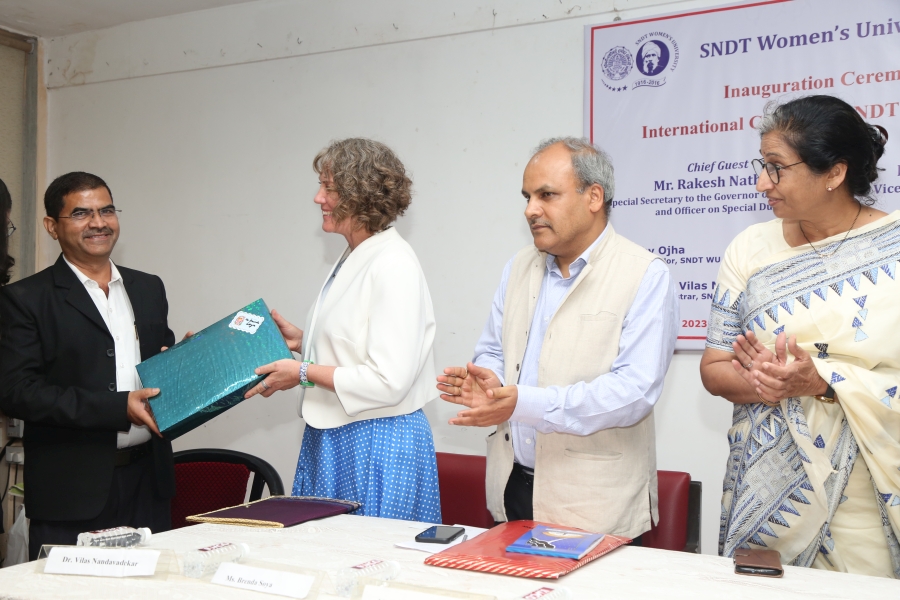 Inauguration Ceremony of the International Cell of SNDTWU
