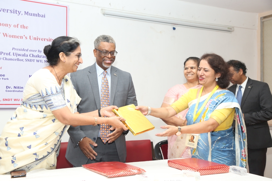 Inauguration Ceremony of the International Cell of SNDTWU