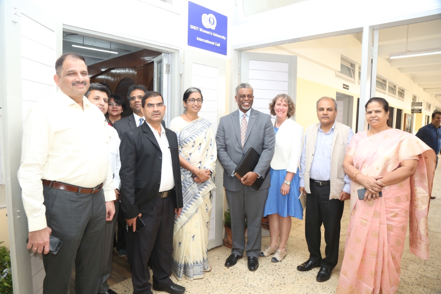 Inauguration Ceremony of the International Cell of SNDTWU