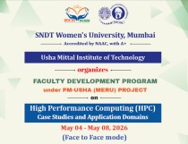 Faculty Development Program on High Performance Computing (HPC)