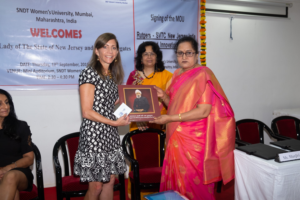 Rutgers University Signs MOUs With SNDT Women's University