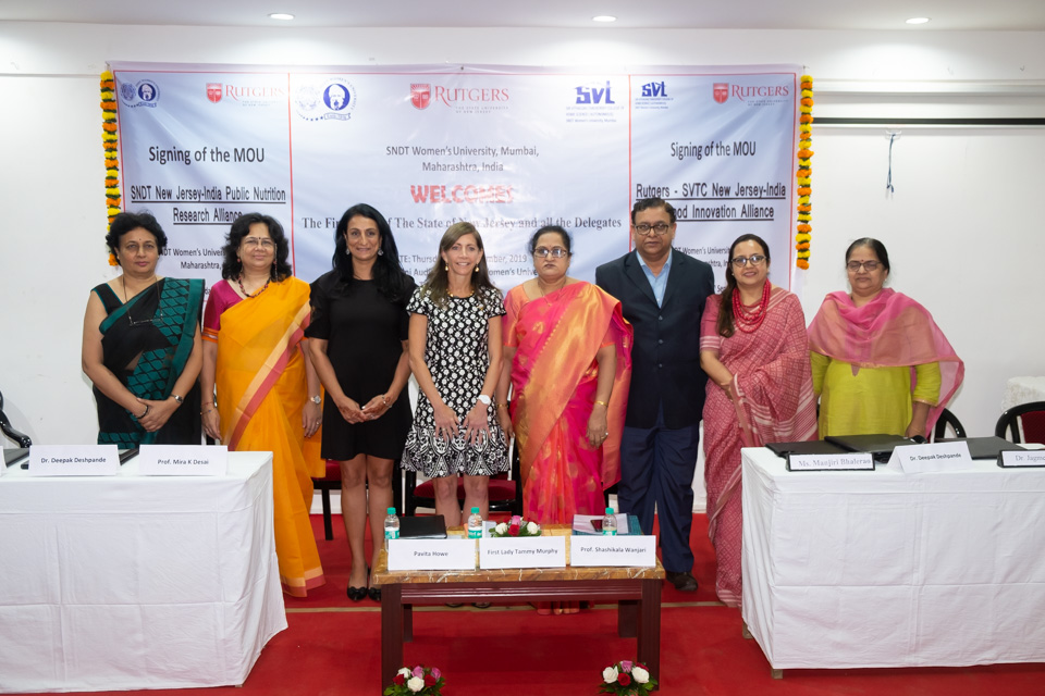 Rutgers University Signs MOUs With SNDT Women's University