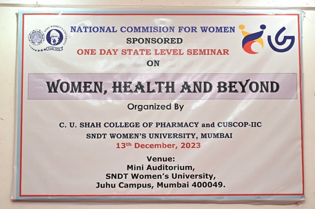 state level seminar on women health and beyond