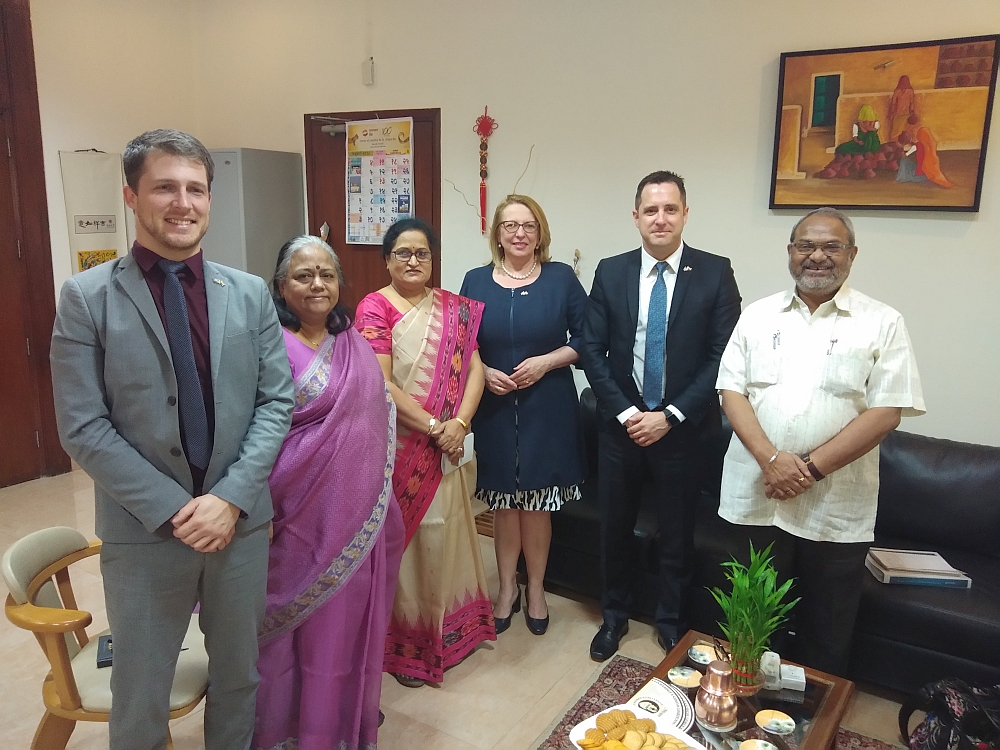 Minister of International Affairs and La Francophone (MRIF) Visit to SNDTWU