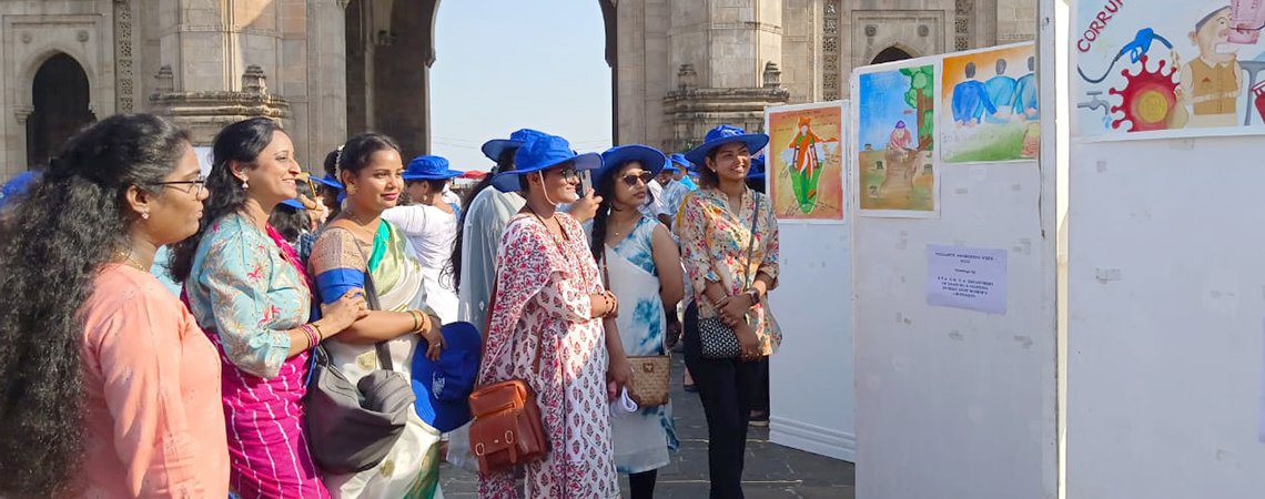 BVA and MVA department of Drawing and Painting at Mumbai Port 1