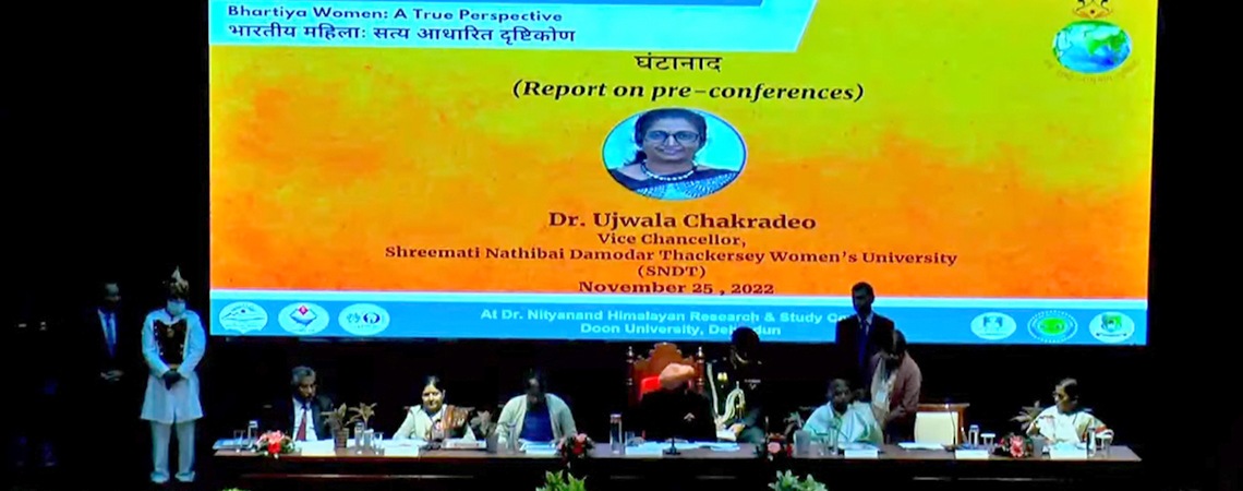 Bhartiya Women: A True Perspective. Two-Day International Conference, Doon University, Dehradun-2