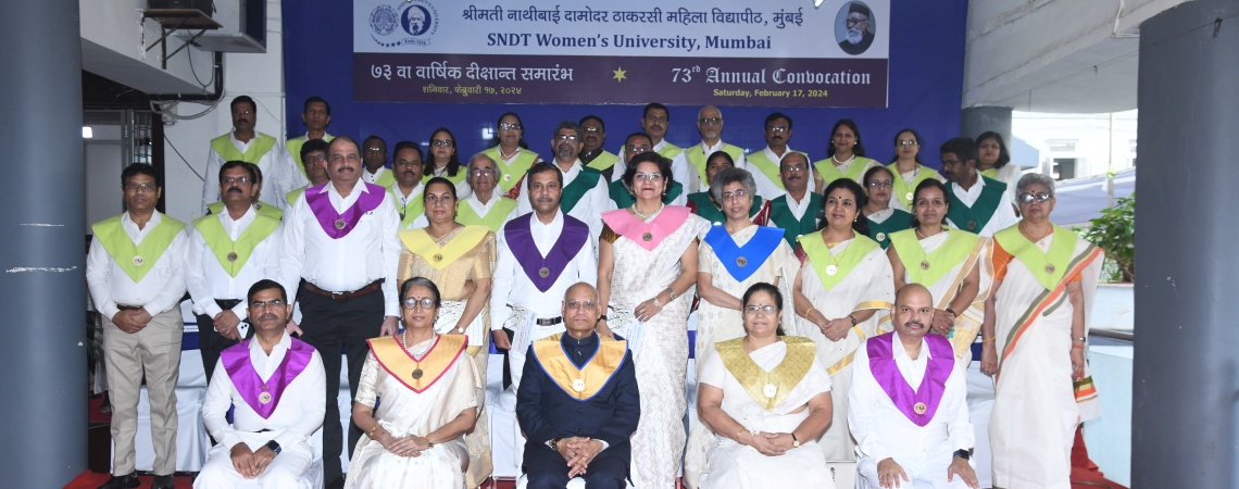 73rd Annual Convocation Hon. Chancellor with Teacher