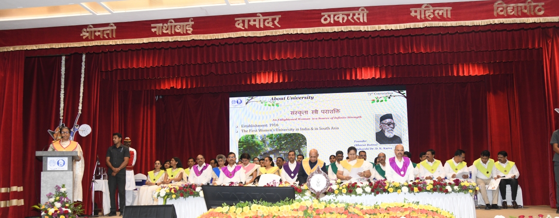 73rd Annual Convocation Hon. Vice Chancellor presenting Report
