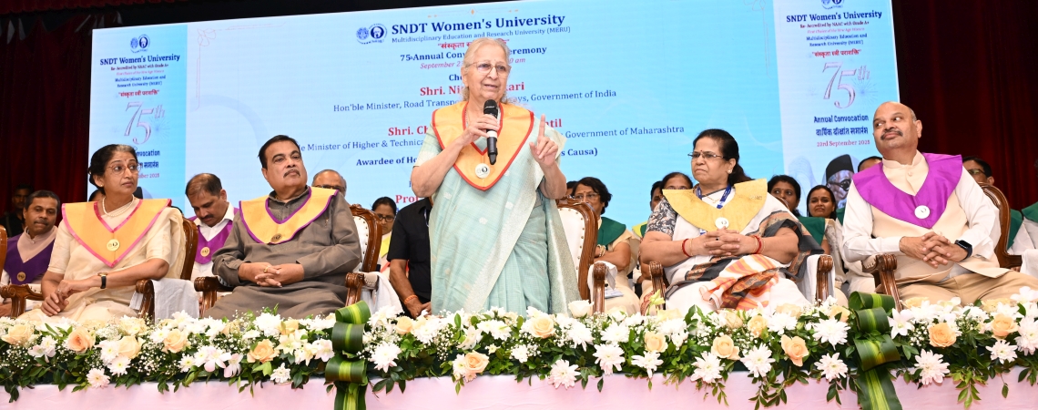 75th Annual Convocation of SNDT Women's University