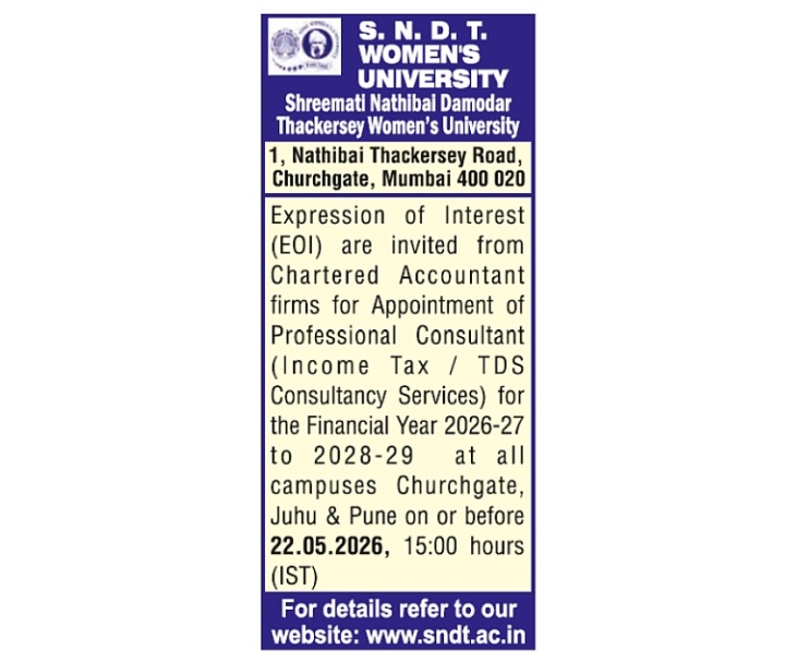 Advertisement for Expressions of Interest (EOI)