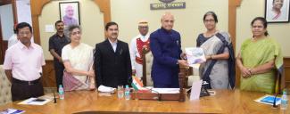 Hon'ble Chancellor's interaction with the Vice Chancellor